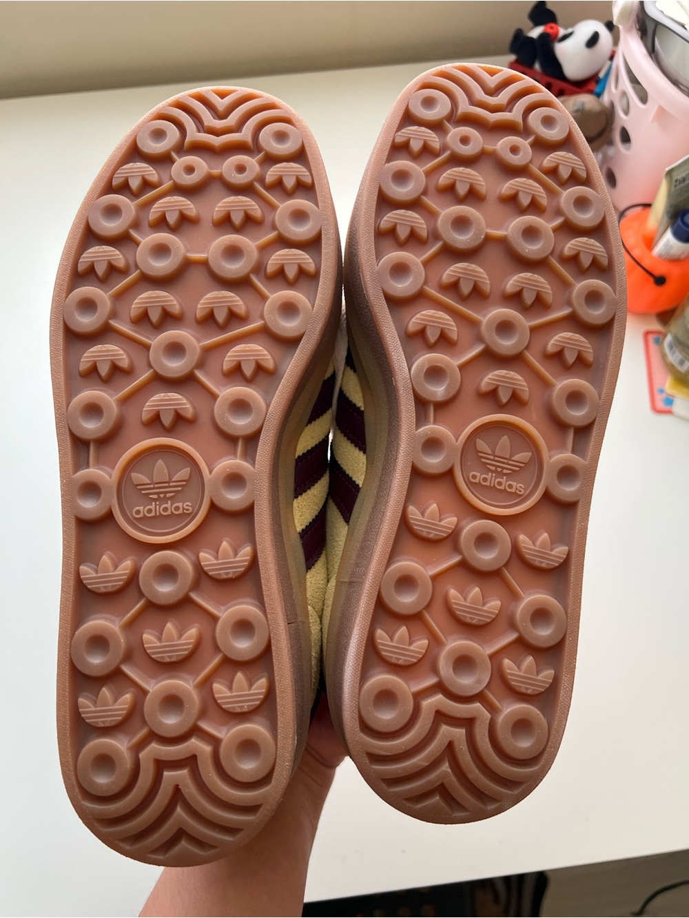 Adidas Gazelle Bold
Almost Yellow Maroon (Women's) - Picture 5 of 6